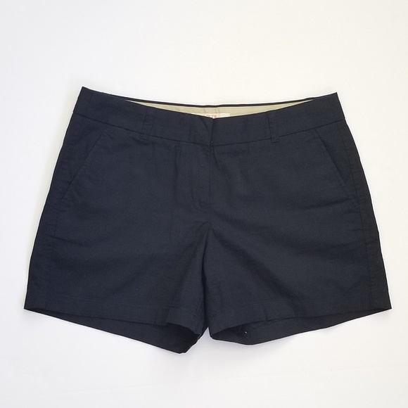 J Crew Chino Broken In Shorts Sz 8 - Picture 2 of 4